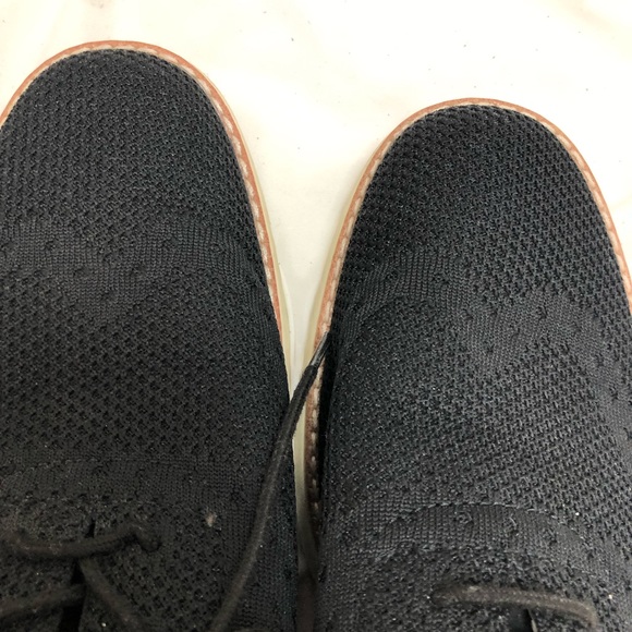 GEORGE MENS BLACK & BROWN LACE UP CASUAL FORMAL SHOES SIZE 13 MEMORY FOAM - Picture 15 of 15